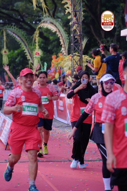 Race photo from Kediri Half Marathon 2025