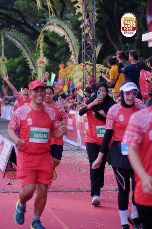 Race photo from Kediri Half Marathon 2025
