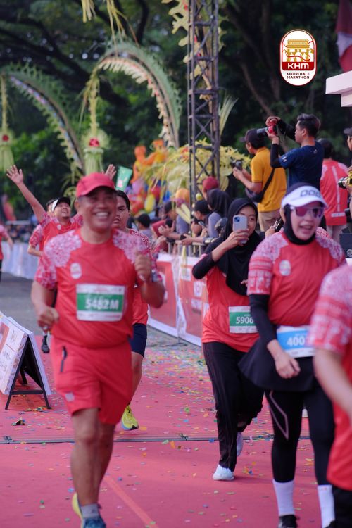 Race photo from Kediri Half Marathon 2025