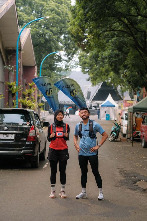 Race photo from Running 5 K