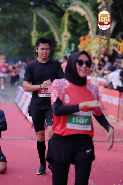 Race photo from Kediri Half Marathon 2025