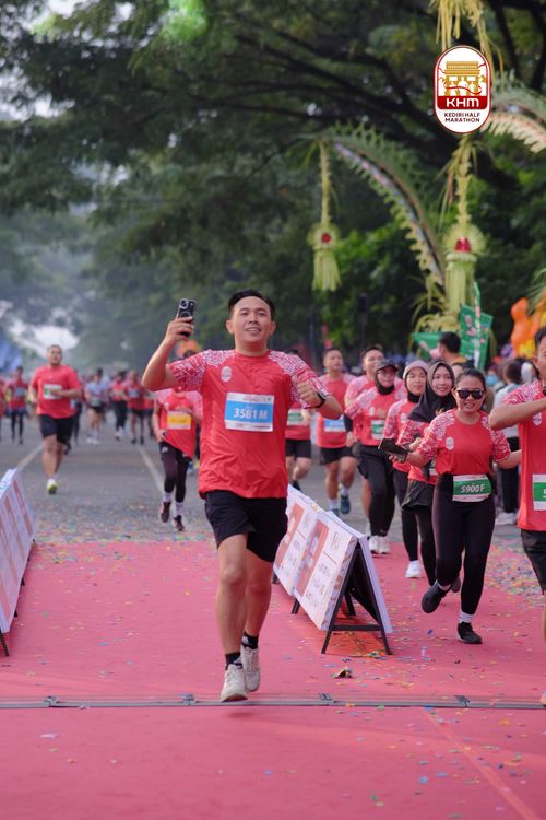 Race photo from Kediri Half Marathon 2025