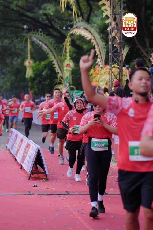 Race photo from Kediri Half Marathon 2025