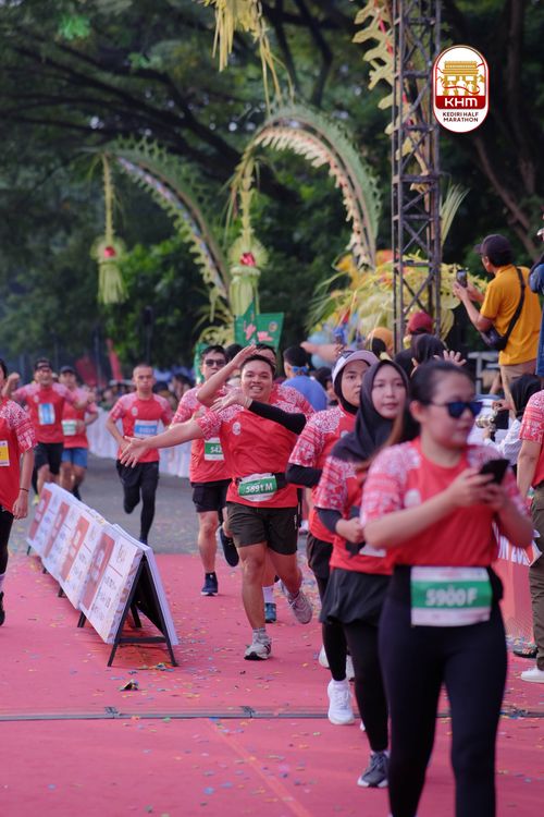 Race photo from Kediri Half Marathon 2025