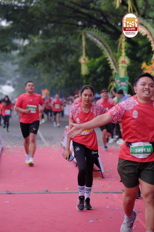Race photo from Kediri Half Marathon 2025