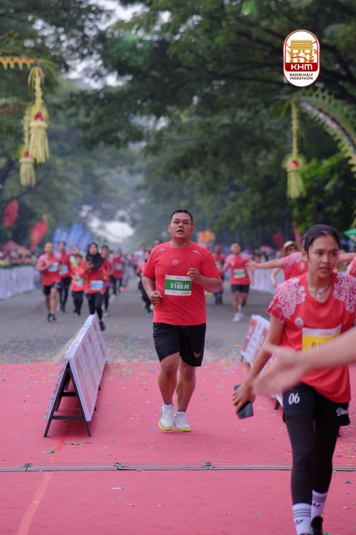 Race photo from Kediri Half Marathon 2025
