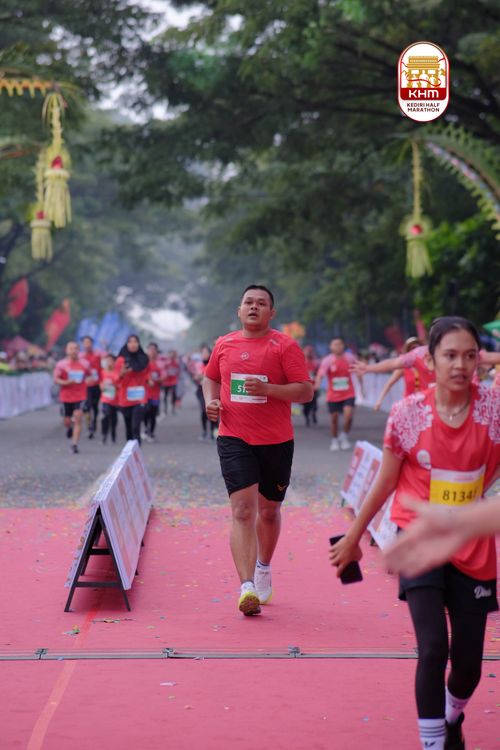 Race photo from Kediri Half Marathon 2025
