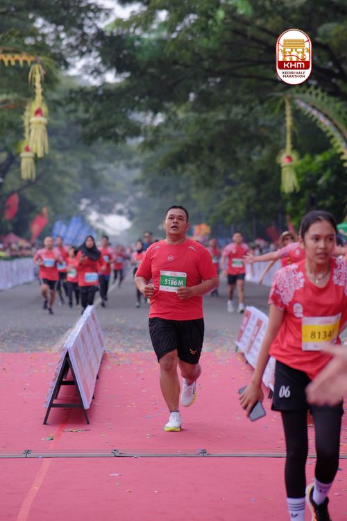 Race photo from Kediri Half Marathon 2025