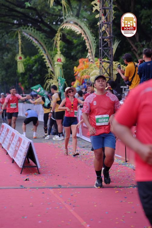 Race photo from Kediri Half Marathon 2025