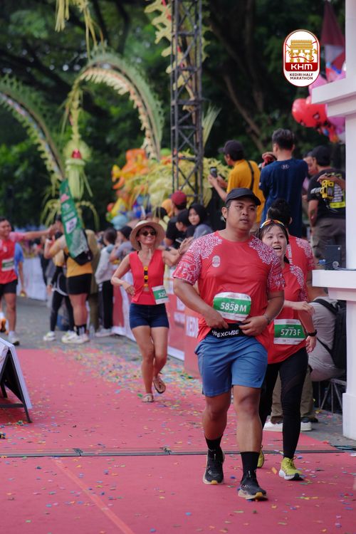 Race photo from Kediri Half Marathon 2025
