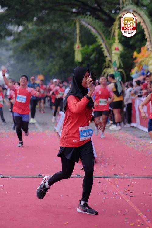 Race photo from Kediri Half Marathon 2025