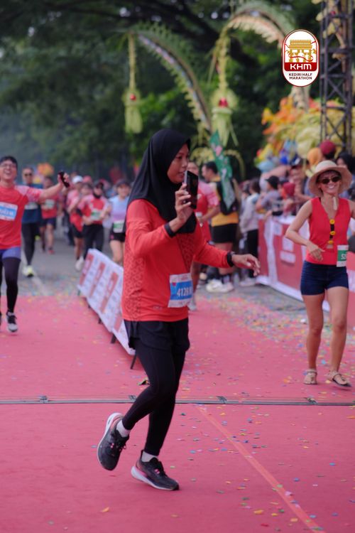Race photo from Kediri Half Marathon 2025