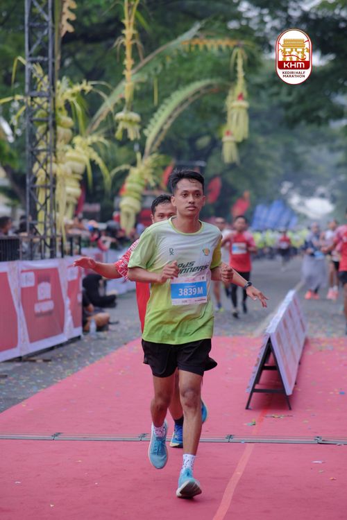 Race photo from Kediri Half Marathon 2025