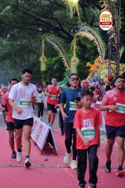 Race photo from Kediri Half Marathon 2025