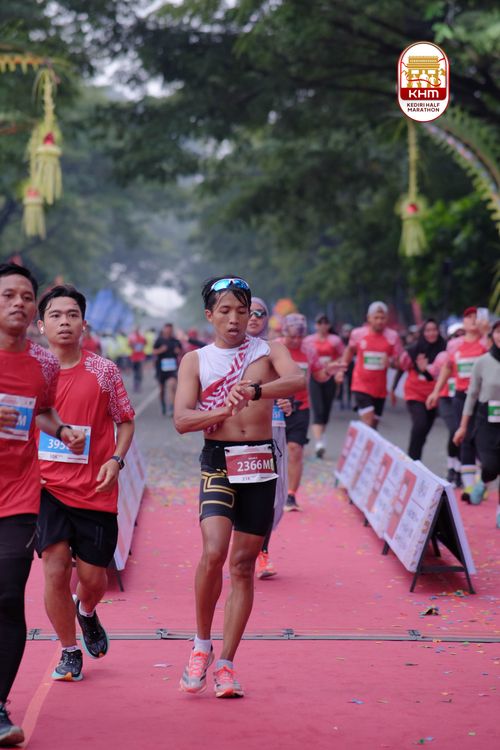Race photo from Kediri Half Marathon 2025
