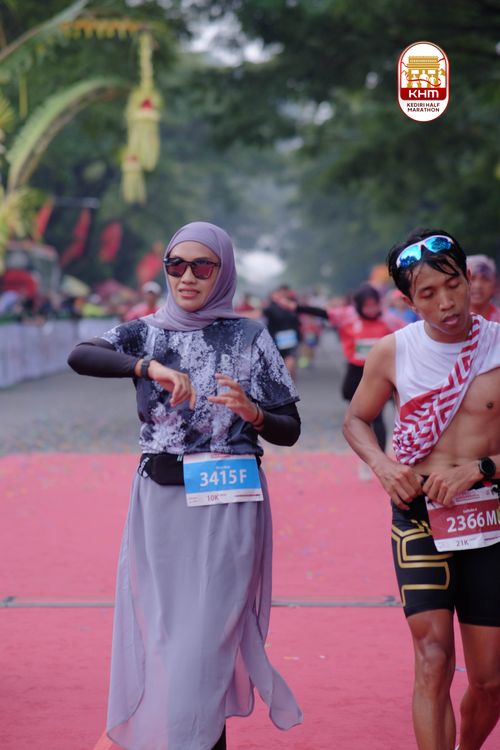 Race photo from Kediri Half Marathon 2025