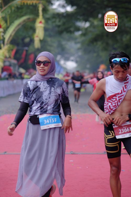 Race photo from Kediri Half Marathon 2025