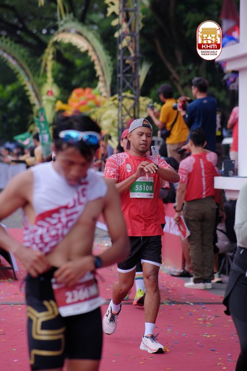 Race photo from Kediri Half Marathon 2025