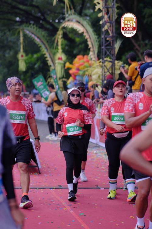 Race photo from Kediri Half Marathon 2025