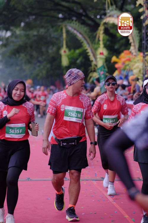 Race photo from Kediri Half Marathon 2025