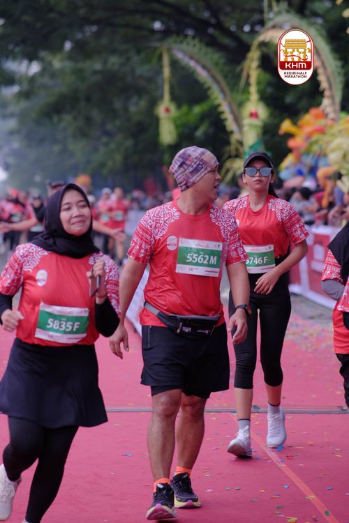 Race photo from Kediri Half Marathon 2025