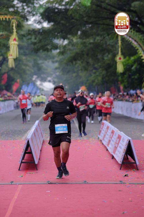 Race photo from Kediri Half Marathon 2025
