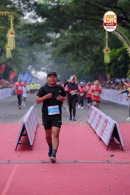 Race photo from Kediri Half Marathon 2025