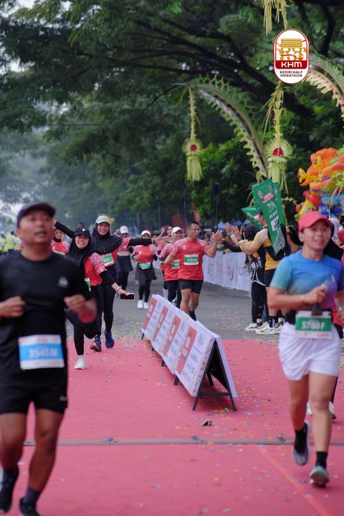 Race photo from Kediri Half Marathon 2025