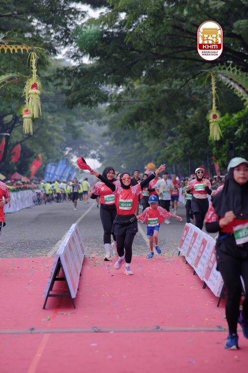 Race photo from Kediri Half Marathon 2025