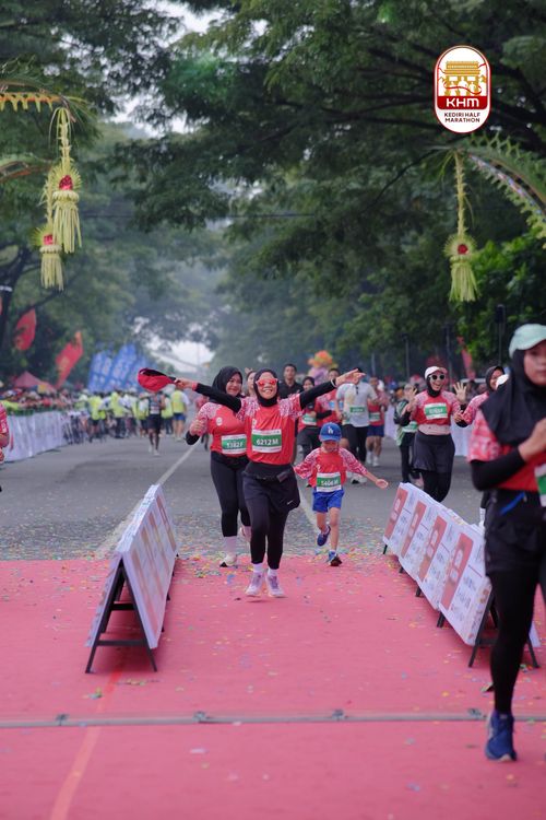 Race photo from Kediri Half Marathon 2025