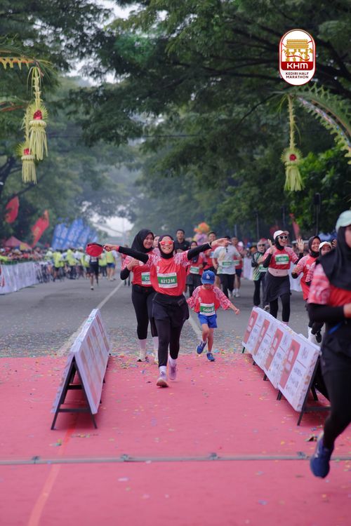 Race photo from Kediri Half Marathon 2025