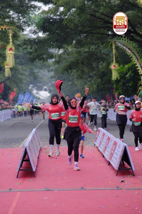 Race photo from Kediri Half Marathon 2025
