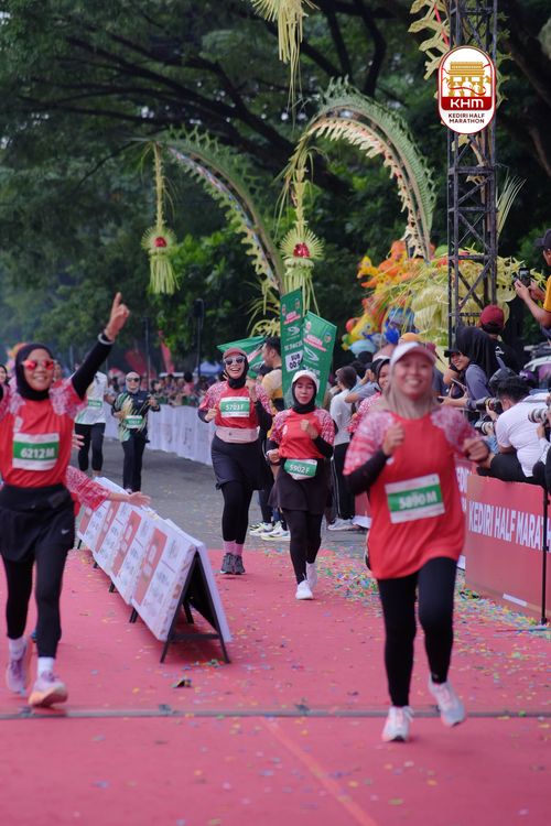 Race photo from Kediri Half Marathon 2025