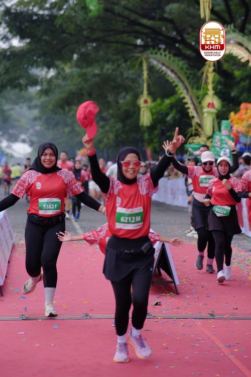 Race photo from Kediri Half Marathon 2025