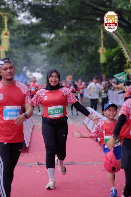 Race photo from Kediri Half Marathon 2025
