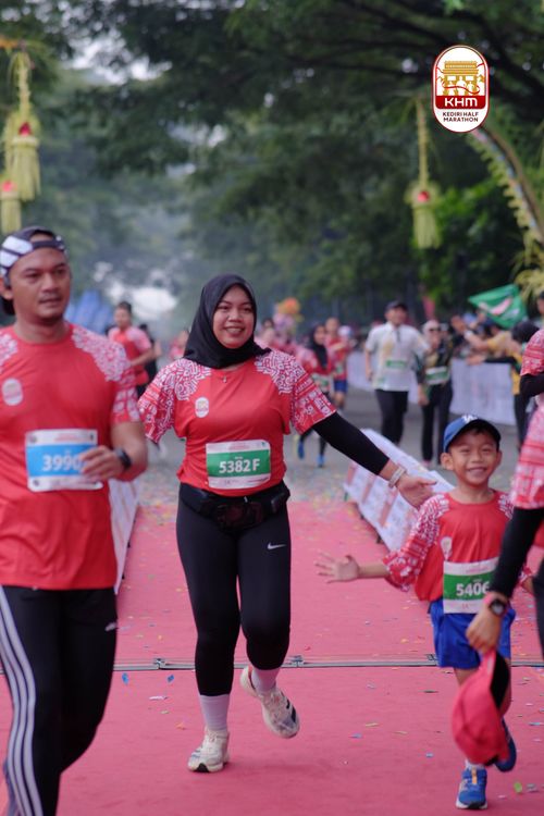 Race photo from Kediri Half Marathon 2025