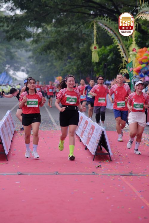 Race photo from Kediri Half Marathon 2025