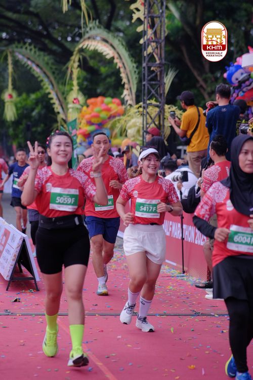 Race photo from Kediri Half Marathon 2025