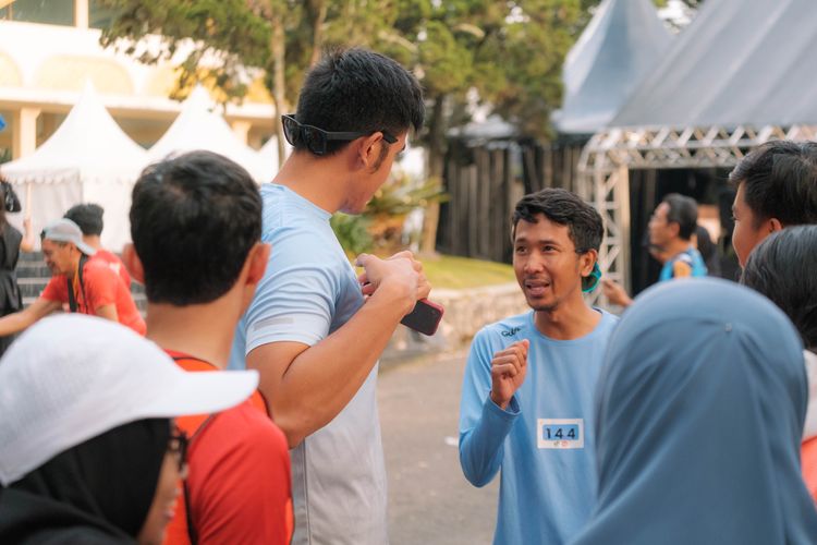 Race photo from Running 5 K