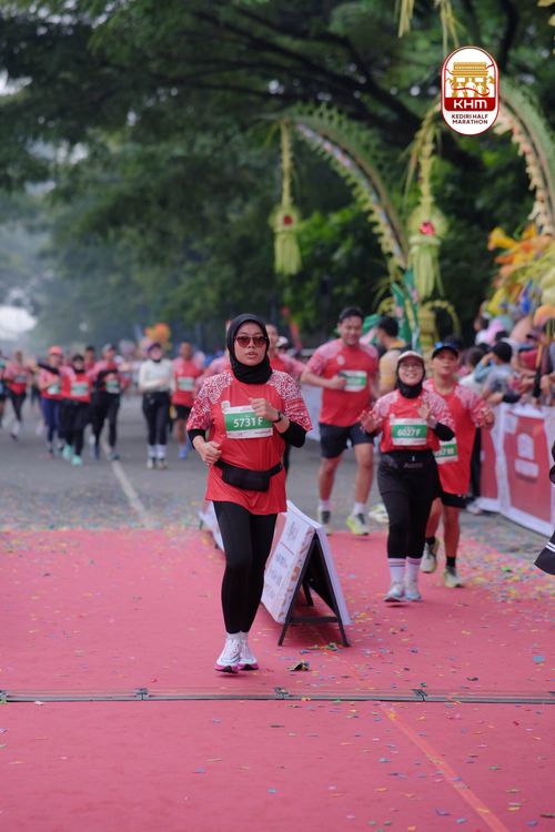 Race photo from Kediri Half Marathon 2025