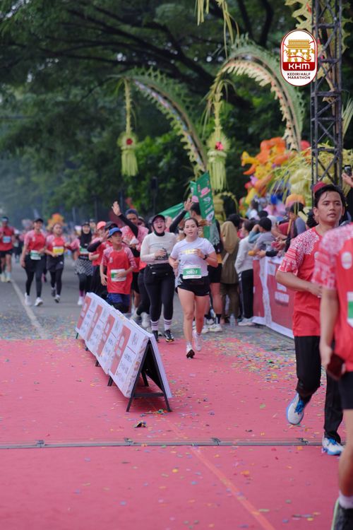Race photo from Kediri Half Marathon 2025