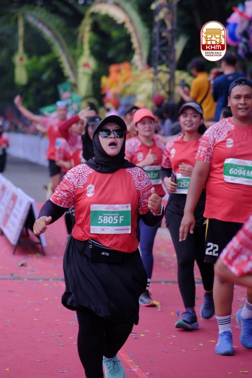 Race photo from Kediri Half Marathon 2025
