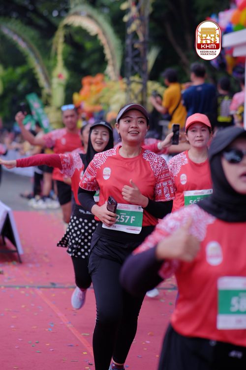 Race photo from Kediri Half Marathon 2025