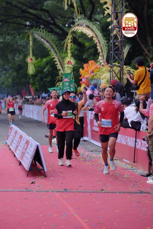 Race photo from Kediri Half Marathon 2025