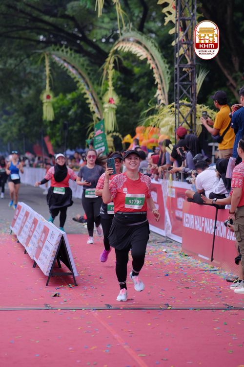 Race photo from Kediri Half Marathon 2025