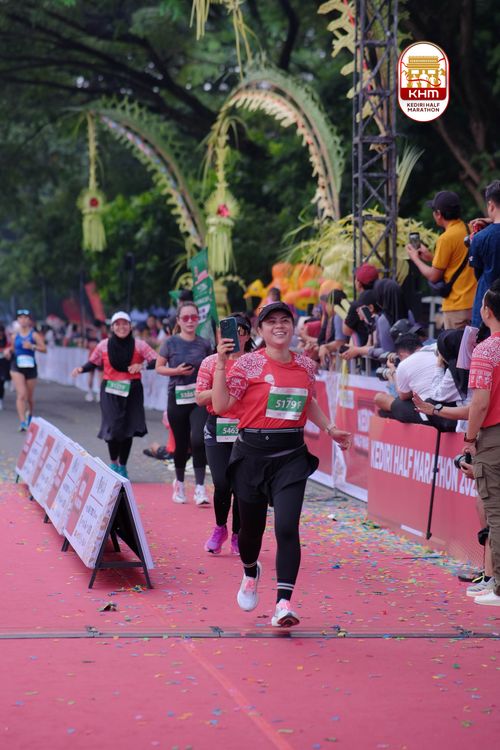 Race photo from Kediri Half Marathon 2025
