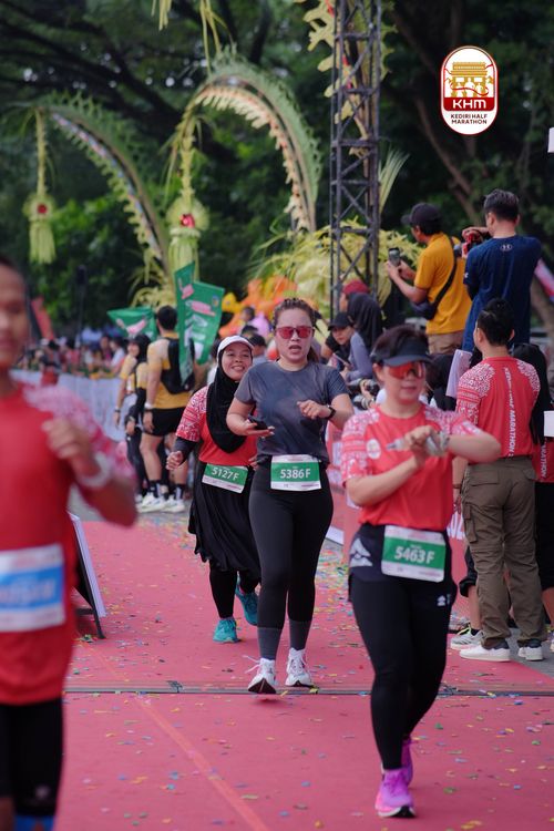 Race photo from Kediri Half Marathon 2025