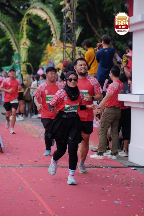 Race photo from Kediri Half Marathon 2025