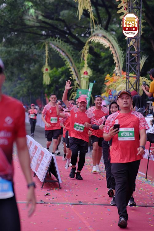 Race photo from Kediri Half Marathon 2025