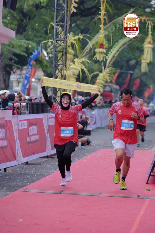Race photo from Kediri Half Marathon 2025
